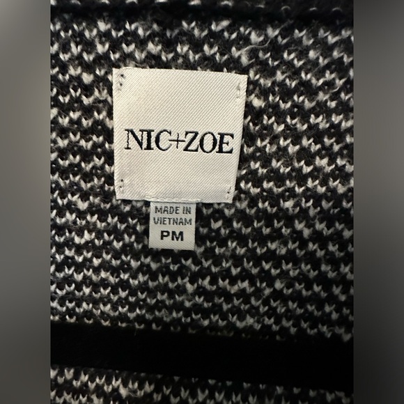 Nic + Zoe cardigan sweater NWOT size MP petite medium - Picture 8 of 9